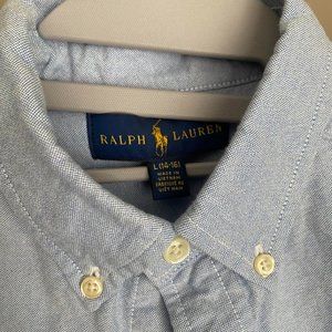 Classic Ralph Lauren Blue Button Down
